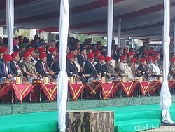 Prabowo, Gatot Nurmantyo Hingga Kapolri Hadiri Upacara HUT Kopassus