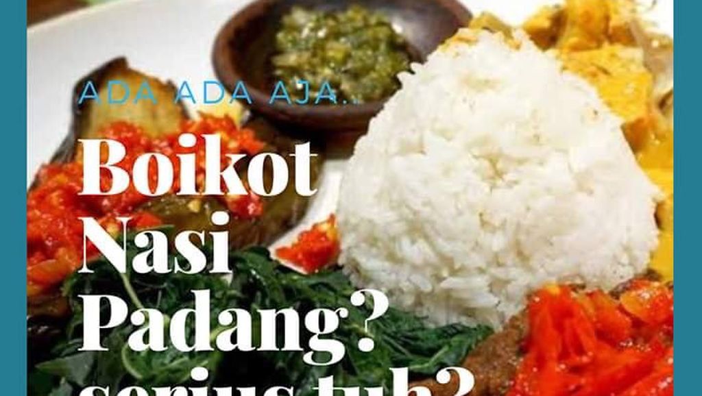 8 Meme Boikot Nasi Padang yang Lagi Viral di Media Sosial