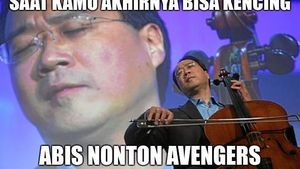 Deretan Meme Kocak Menahan Kencing Saat Nonton Avengers: Endgame