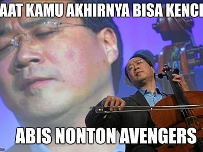 Deretan Meme Kocak Menahan Kencing Saat Nonton Avengers: Endgame