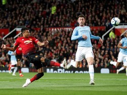 Man United Vs Man City Masih Tanpa Gol di Babak I