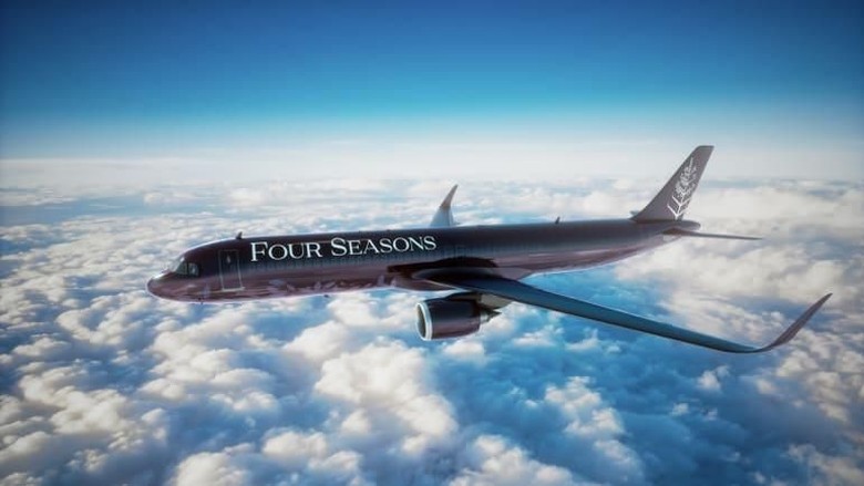 Pesawat Four Seasons Jet 2.0 (Four Seasons/CNN Travel)