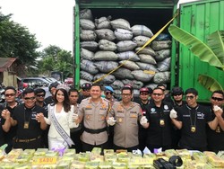 3 Kali Kirim Barang, Jaringan 120 Kg Sabu Gunakan Arang Buat Samaran