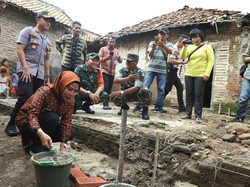 Di Serang, Bedah Rumah Warga Miskin Libatkan ASN dan TNI