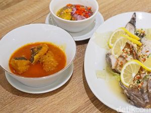 Ikan Pari dan Sambal Rusip Khas Bangka Ada di Restoran Ini