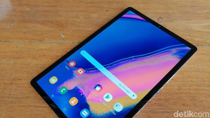 Samsung Galaxy Tab S5e. Foto: Muhamad Imron Rosyadi/detikINET Samsung Galaxy Tab S5e. Foto: Muhamad Imron Rosyadi/detikINET
