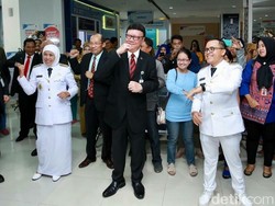 Saat Mendagri Ikut Senam Bareng di Mal Pelayanan Publik Banyuwangi