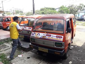 Pemkot Bekasi Uji Coba Angkutan Kota Berbasis Aplikasi Online