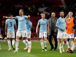 Kalahkan Manchester United, Man City Kuasai Puncak Klasemen Liga Inggris