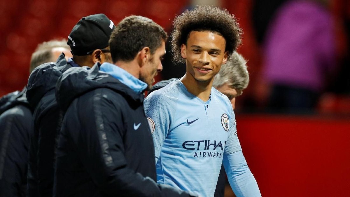 Pemain Manchester City, Leroy Sane, masih menjadi incaran Bayern Munich. (Foto: Phil Noble/Reuters)