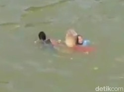 Aksi Heroik Pria di Tulungagung Selamatkan Perempuan Bunuh Diri