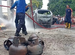 Mobil Pembawa BBM Terbakar di Parepare, Sopir Alami Luka Bakar