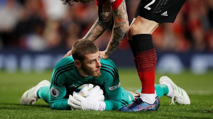 David De Gea kabarnya akan diganti MU dengan Jan Oblak. (Foto: Phil Noble/Reuters) David De Gea kabarnya akan diganti MU dengan Jan Oblak. (Foto: Phil Noble/Reuters)