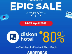 Pesan Hotel di Traveloka Lewat ShopBack Dapat Tambahan Cashback!