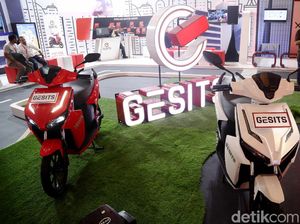 Motor Listrik Gesits Digaransi Selama 3 Tahun
