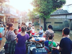 Motor Matik Habis Terendam Banjir, Segera Lakukan Ini