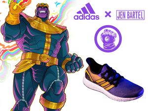 Euforia Avengers: Endgame, Adidas Rilis Sneakers Thanos dengan Infinity Stone