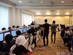 Menengok Suasana Real Count TKN Jokowi-Maruf