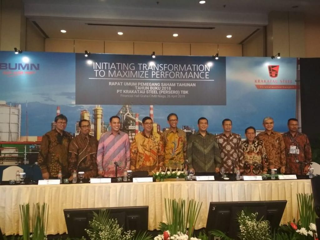 Krakatau Steel Angkat Direksi Baru, Gantikan yang Ditangkap KPK Krakatau Steel Angkat Direksi Baru, Gantikan yang Ditangkap KPK