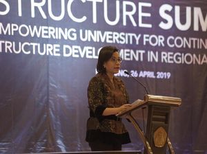 Bicara Industri 4.0 Sri Mulyani: Sekarang Bayi 2 Tahun Bisa Swipe