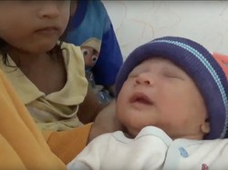 Lahir di Tengah Panas Pemilu, Bayi Ini Diberi Nama Jokowi Maruf