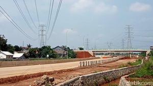 Penampakan Terkini Proyek Tol Desari Seksi II Brigif-Sawangan