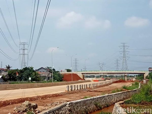 Penampakan Terkini Proyek Tol Desari Seksi II Brigif-Sawangan