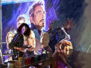 Keren Banget! Seniman Yunani Bikin Gambar Bergerak Poster Endgame