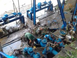 PAM Depok Terdampak Ciliwung, Pelayanan Sejumlah Perumahan Disetop PAM Depok Terdampak Ciliwung, Pelayanan Sejumlah Perumahan Disetop