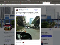 Ada Syuting Film di Kolong Flyover Tanjung Barat, Lalin Tak Terganggu