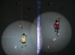 Alfian M. Fajri Raih Emas Piala Dunia Panjat Tebing di Chongqing