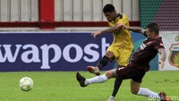 Bertanding di Stadion PTIK, Kebayoran Baru, Jakarta Selatan, Sabtu (27/4/2019), Bhayangkara mampu unggul saat laga baru berjalan 10 menit. Nur Iskandar yang membuka keunggulan tuan rumah.