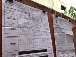 Coblos Ulang di TPS 163 Pulogebang, Prabowo Kembali Menang