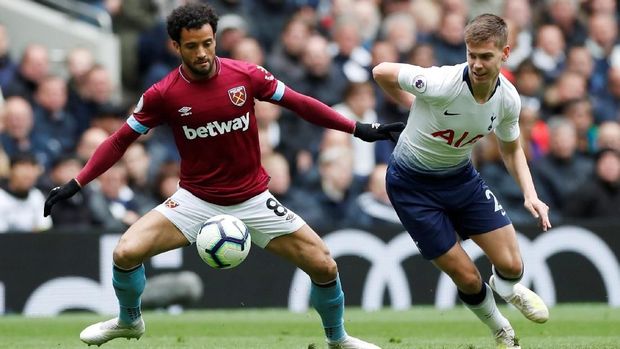 Derby London di Stadion Tottenham berlangsung sengit.