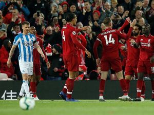 Hasil Liga Inggris: Liverpool Gasak Huddersfield Town 5-0