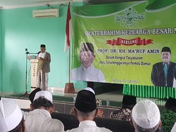 Enggan Dipanggil Wapres di Acara NU Banten, Maruf: Belum Boleh