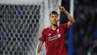Menghadapi misi berat setelah kalah 0-3 di Camp Nou, Liverpool justru tak akan diperkuat Roberto Firmino. Pemain asal Brasil itu mengalami cedera otot. Foto: Matthias Hangst / Getty Images