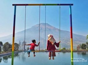 Elok Banget! Destinasi Diapit Dua Gunung Ini Ada di Temanggung