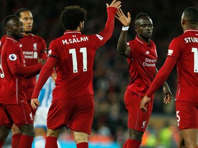 Salah dan Mane Bersinar, Liverpool Habisi Huddersfield