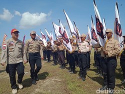 Tagana Jabar Gelar Apel Hari Jadi ke-15 di Pangandaran