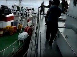 Ditabrak Kapal Vietnam di Natuna, Kapal TNI AL Tetap Menahan Diri