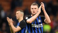 Hasil imbang ini membuat Inter gagal menempel Napoli yang ada di posisi kedua. REUTERS/Daniele Mascolo.