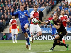 Babak Pertama Tuntas, Leicester vs Arsenal Tanpa Gol