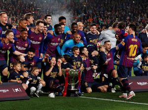 Langkah Pertama Barcelona Menuju Treble Langkah Pertama Barcelona Menuju Treble