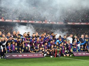 Barcelona Sabet Gelar LaLiga ke-26