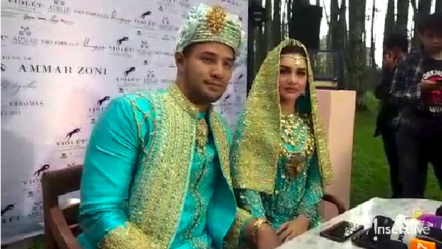 Pernikahan Ammar Zoni dan Irish Bella