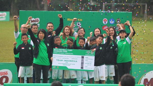 Deretan Pemain Terbaik MILO Football Championship 2019