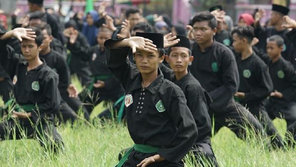 Begini Aksi Pagar Nusa Jaga Demokrasi