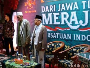 Hadiri Acara NU Jatim, Maruf Amin Dipanggil Wakil Presiden