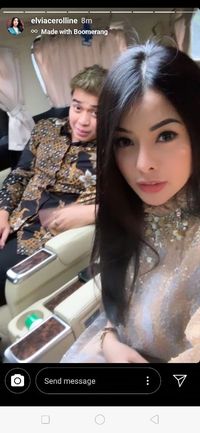 Insta Story Elvia Caroline